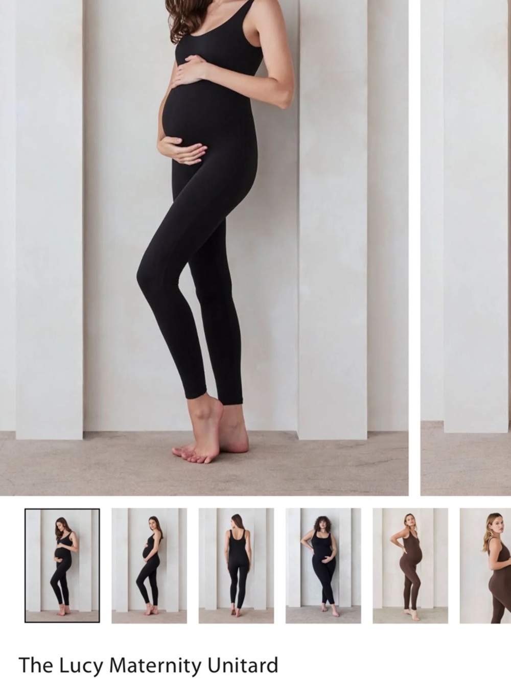 Bumpsuit maternity unitard